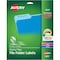 Avery Filing Labels, Laser/Inkjet, 2/3"x3-7/16", 450/PK, Clear PK AVE5029 - alternate 7
